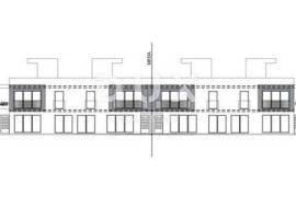 ZADAR, NIN - Building land with building permit for a semi-detached house!