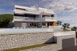 Omiš Riviera, building land with a valid permit