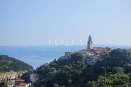 Vrbnik - new ground floor apartment with sea view