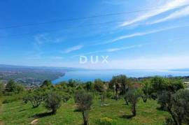 OPATIJA, BREGI - land plot 6432 m2 (construction area 2355 m² and agricultural area 4077 m²) with panoramic sea view