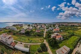 Zadar, Sukošan, building land with sea view, 50 m from the beach