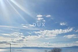 KOSTRENA, ROŽMANIĆI - building plot 1750m2 with panoramic sea view for family villa / residential building apartments / villas for rent with swimming pool