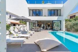 Supetar, island of Brač - luxury villa with heated pool
