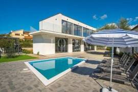 Island of Krk - modern detached house with pool
