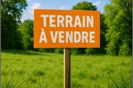Terrain viabilisé à bâtir de 670m2