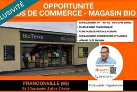 MAGASIN BIO RENTABLE – CLIENTÈLE FIDÈLE – CLÉ EN MAIN