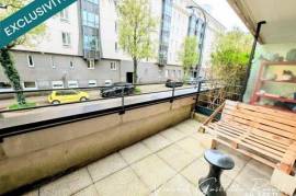 Studio 22 m²-St Hélier- terrasse- parking souterrain