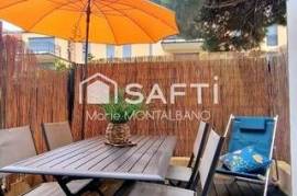 Studio avec Terrasse et parking, en 1ère ligne