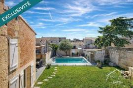 Maison en pierre avec piscine au calme proche commodités