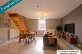 Duplex proche de la gare d'Hettange-Grande avec garage et cave