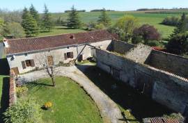 4-Bedroom Country House on 4.5 Hectares of Land, near Mansle - €202100