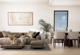 New build apartment with terrace and solarium near the beach in Finestrat