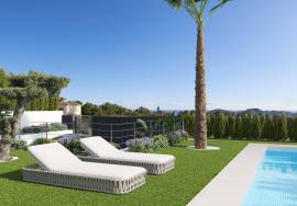 New build detached villa with private pool and basement in Sierra Cortina (Finestrat)