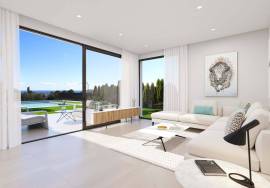 New build detached villa with private pool and basement in Sierra Cortina (Finestrat)