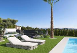 New build detached villa with private pool and basement in Sierra Cortina (Finestrat)