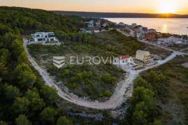 Zadar, Novigrad, attractive building land with a panoramic view of the sea and the Velebit mountain