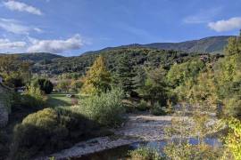 Former 17th Century Stone Watermill Set In Greenery