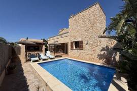 Natursteinvilla mit Pool nahe Cala Santanyí in Son Moja, Mallorca