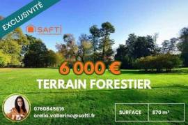 Terrain boisé 870 m² Nature & loisirs