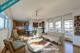 Coeur de ville, duplex en dernier étage, 3 terrasses, vue dégagée, cave