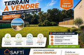 Emplacement privilégié pour cette parcelle constructible de 555 m2.