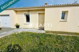 PLAIN-PIED 3 CHAMBRES GARAGE JARDIN