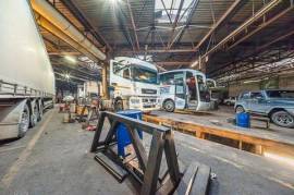 Открытый грузовой автосервис 120 м2 и помещение