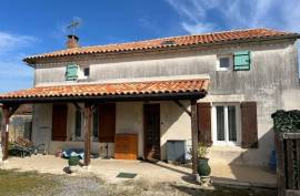Stone House with Barn Conversion Potential near Ruffec and Villefagnan - €99,950
