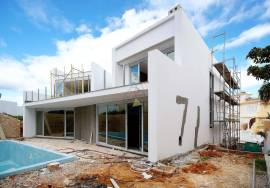 Contemporary house of 3 Floors under construction - Lagos