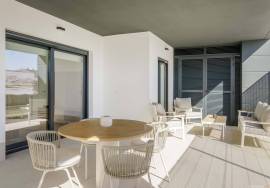 New build with terrace 700 m from the beach in La Mata