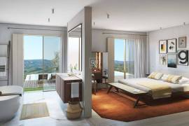 Bespoke Contemporary Luxury Villa at Ombria Resort in a breath-taking setting with golf course