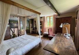 Charming Gascon Farmhouse with Pool, Lake & Mountain Views