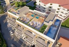 Under Construction - Modern 3 bedroom apartments with rooftop 300m from the beach, Quarteira