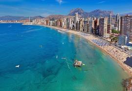 NEW HOMES WITH VIEWS OF BENIDORM ON THE BALCONY OF FINESTRAT, ALICANTE
