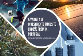Portugal Golden Visa Funds - Hospitality,agriculture, Football, Solar, Finance