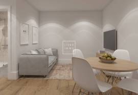 Apartment T0, 41,18m2, completely renovated, centro historical, Porto