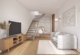 Apartment Loft, 54,02m2, terrace 48,53m2, completely renovated,  historical center, Porto