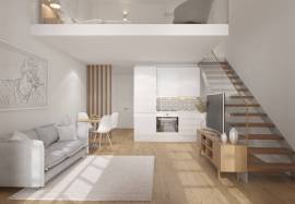 Apartment Loft, 54,02m2, terrace 48,53m2, completely renovated,  historical center, Porto