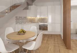 Townhouse, 74,45m2, terrace 35,58m2, completely renovated, historical center, Porto