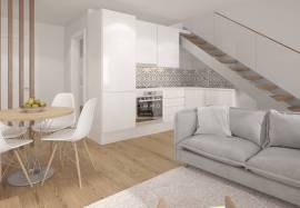 Townhouse, 74,45m2, terrace 35,58m2, completely renovated, historical center, Porto