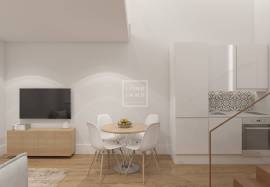 Townhouse, 74,45m2, terrace 35,58m2, completely renovated, historical center, Porto