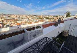 Duplex apartment, 316m2, 4 bedrooms, terraces, view, parking, elevator, Santo Antonio
