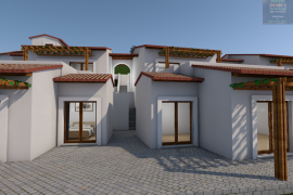 Farm with approved project for Agrotourism includes the construction of 5 single storey houses ( 2 V2 + 3 V1 ) plus the typical Algarvian stone house existing on site!