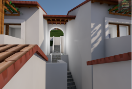 Farm with approved project for Agrotourism includes the construction of 5 single storey houses ( 2 V2 + 3 V1 ) plus the typical Algarvian stone house existing on site!