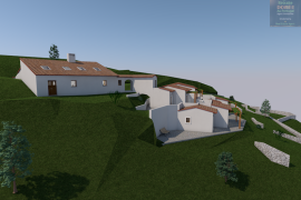 Farm with approved project for Agrotourism includes the construction of 5 single storey houses ( 2 V2 + 3 V1 ) plus the typical Algarvian stone house existing on site!