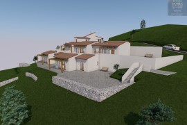 Farm with approved project for Agrotourism includes the construction of 5 single storey houses ( 2 V2 + 3 V1 ) plus the typical Algarvian stone house existing on site!