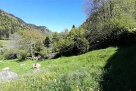 A large plot of land in the French Pyrenees.