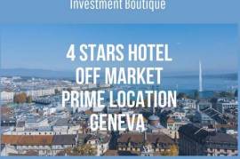 Magnificent 4 stars hotel Off-market in the center of Geneva