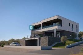VODICE, new, modern semi-detached house, swimming pool, sea view, garage