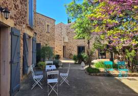 Superb Renovated Stone Property On 5560 M2 Of Land, With Gite, Main House, Swimming Pool And Breathtaking Views.